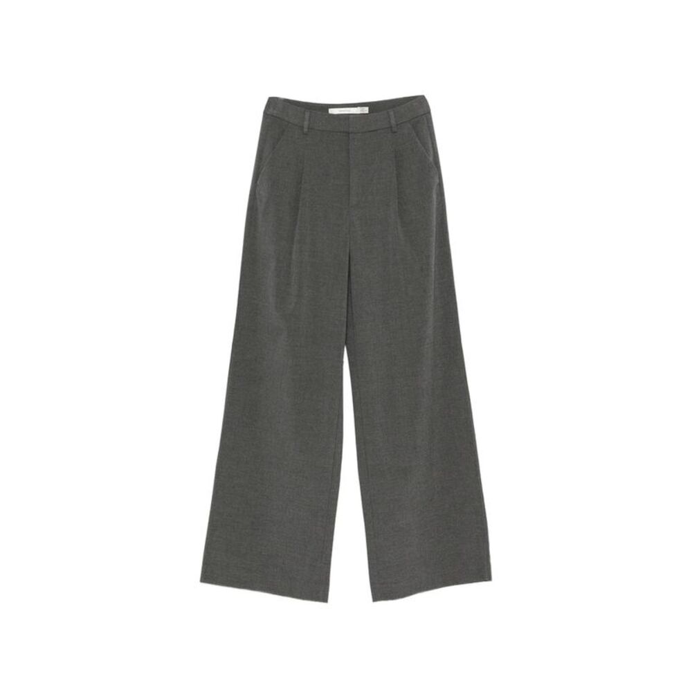 Gestuz Grey Trousers - Tailored Trousers Women